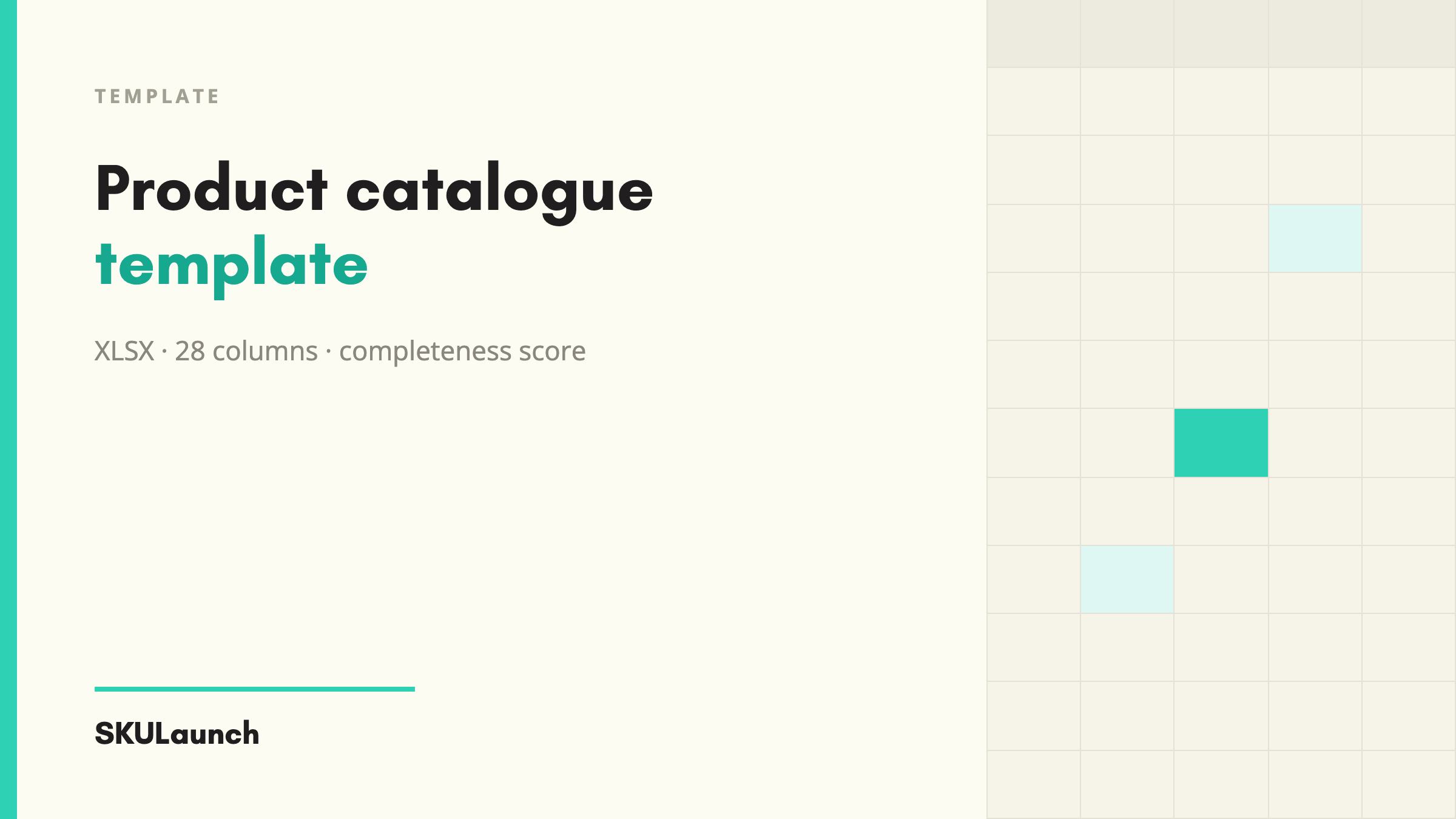 Product Catalogue Template