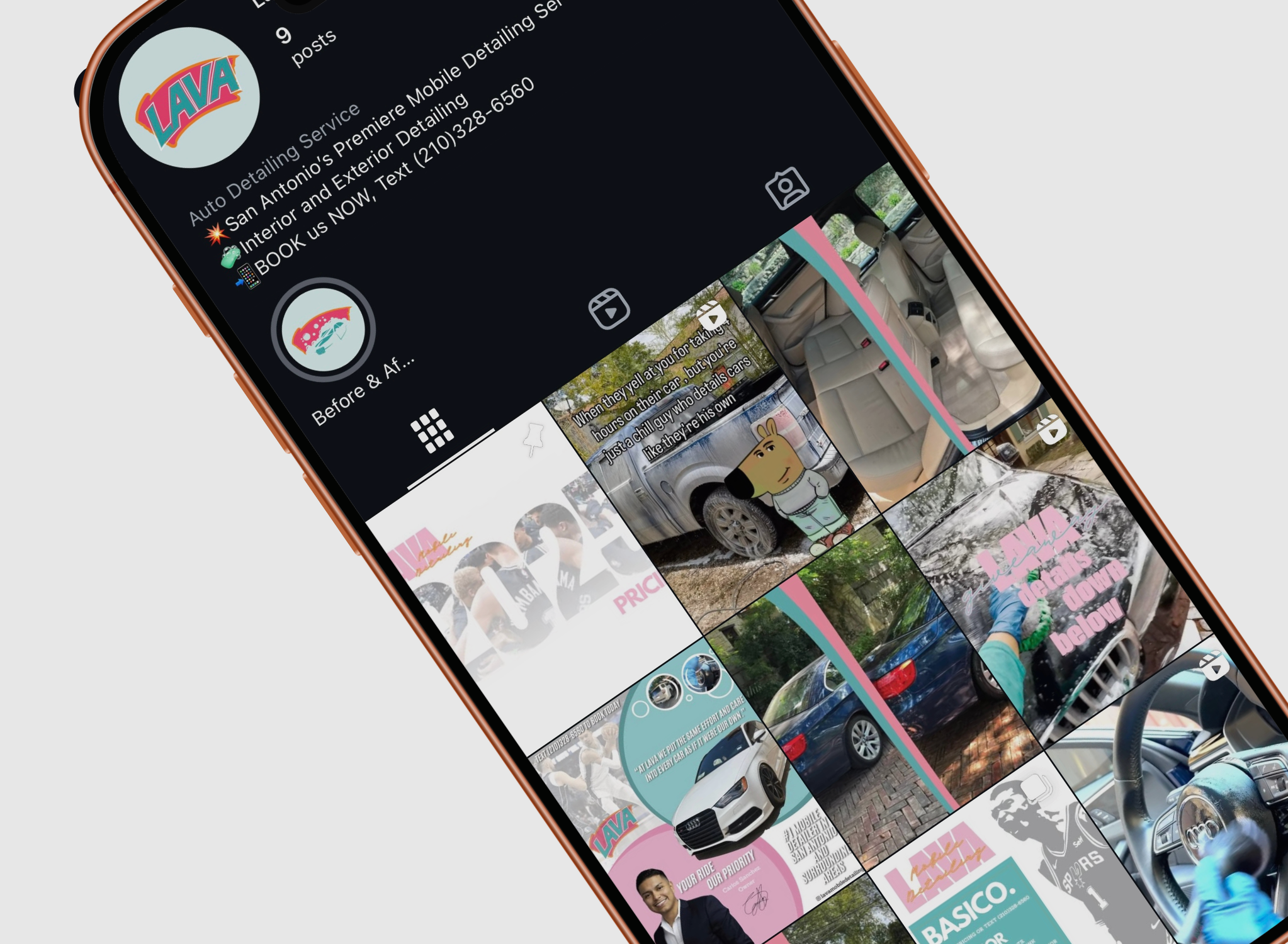 Lava Auto Detailing Instagram