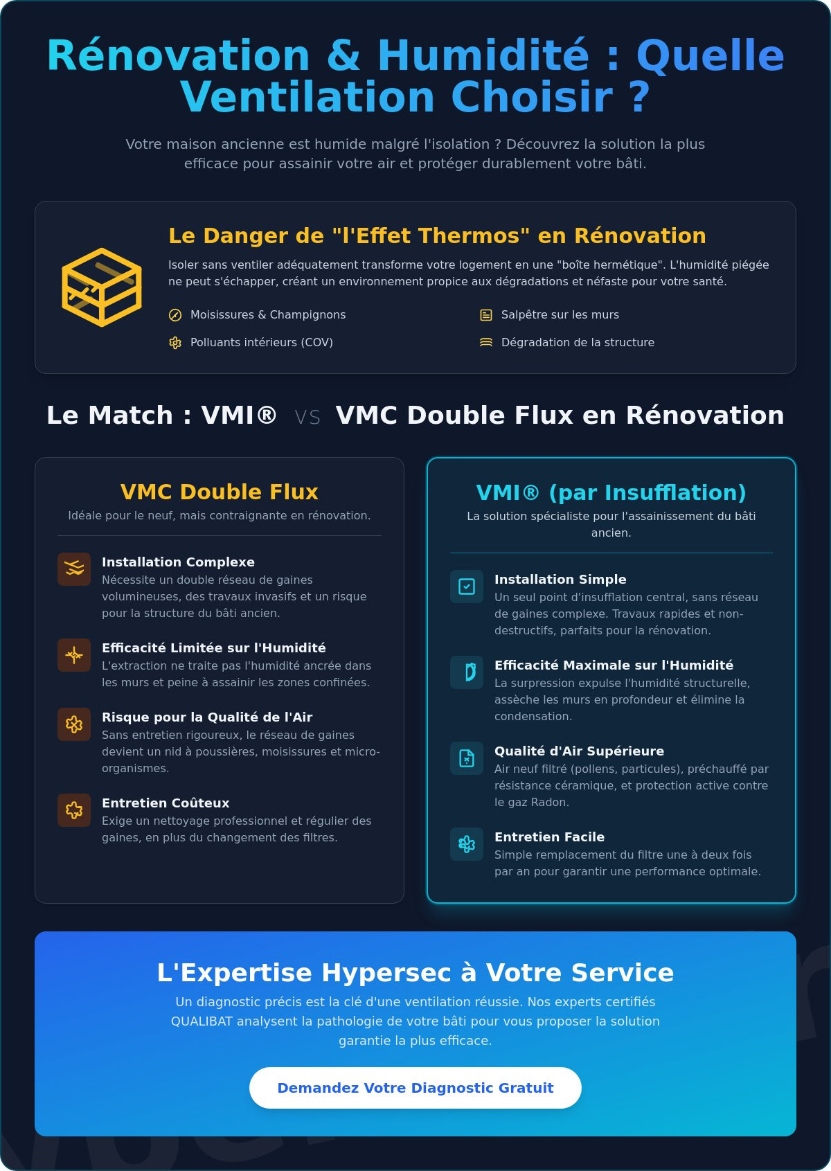 VPI ou VMC double flux pour rénovation
