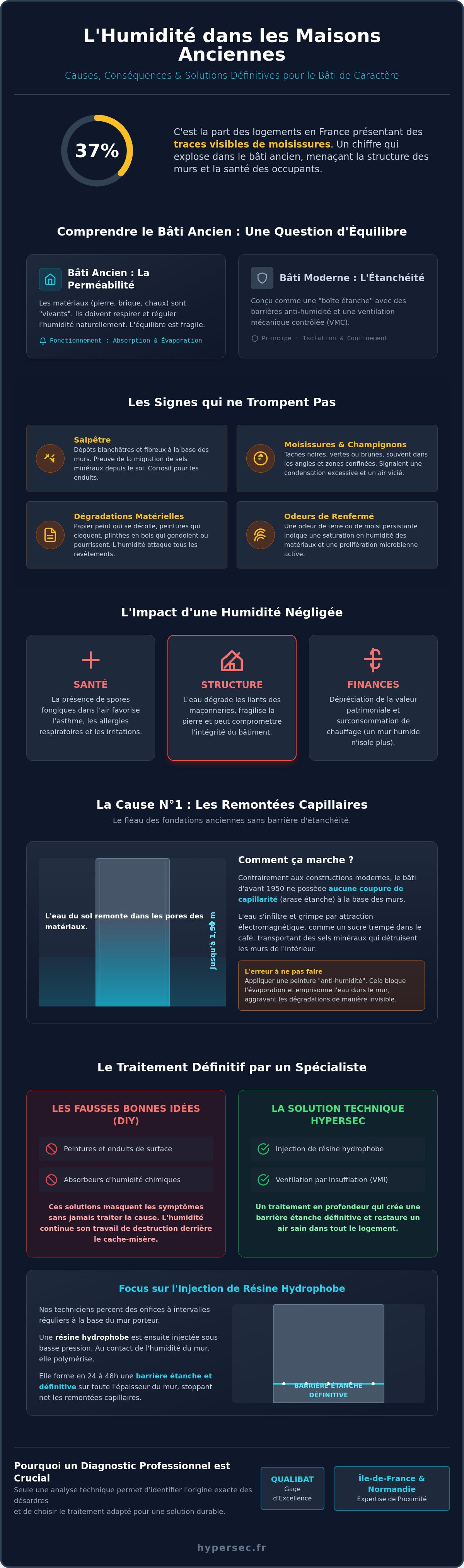 Humidité maison ancienne