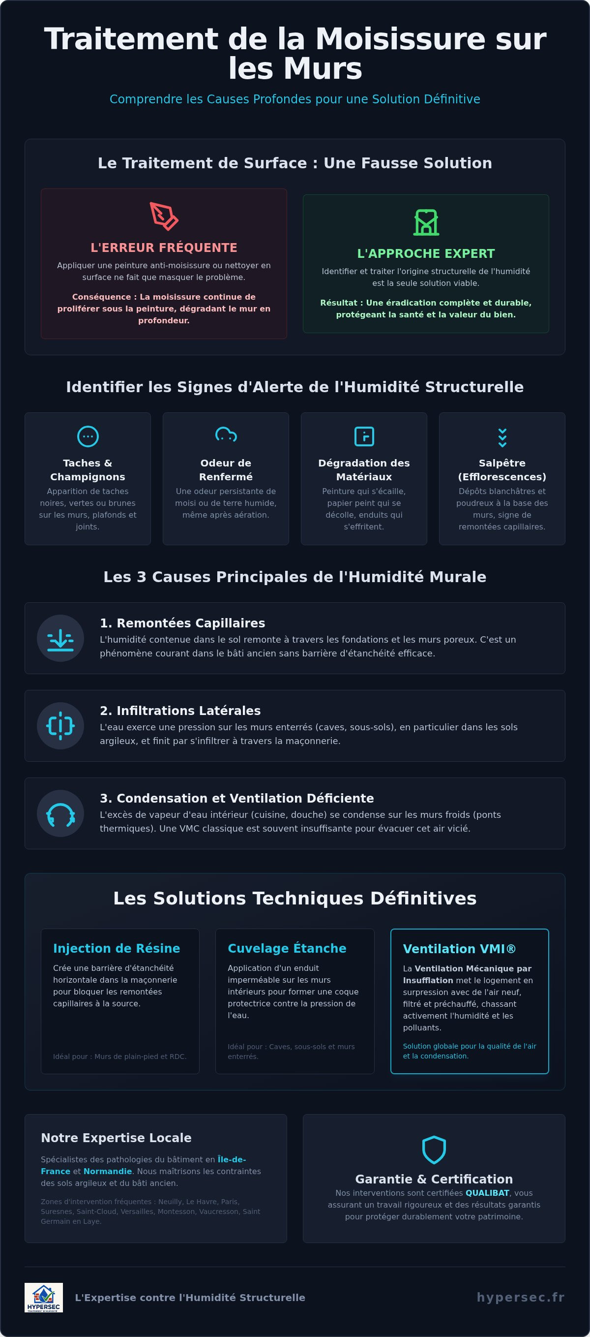 Traitement moisissure mur