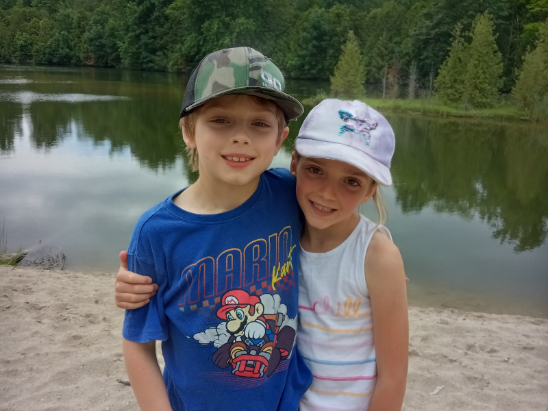 Micah and his sister