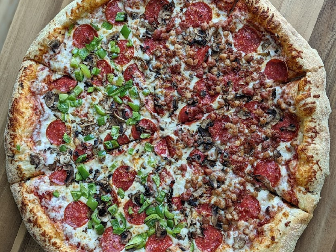 Delicious pizza