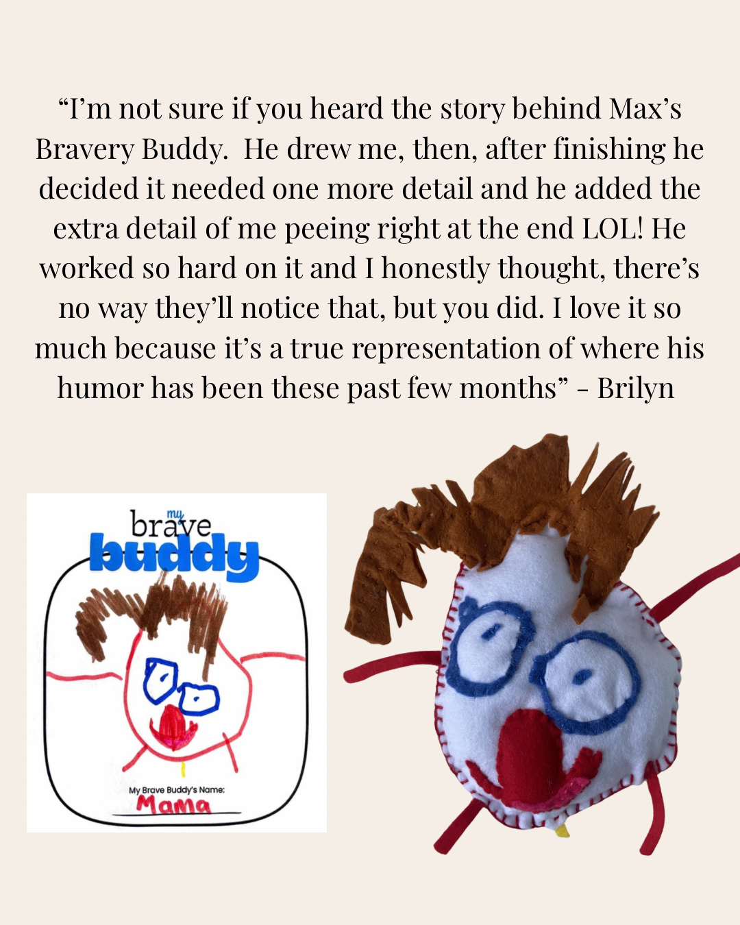 Max's Brave Buddy story
