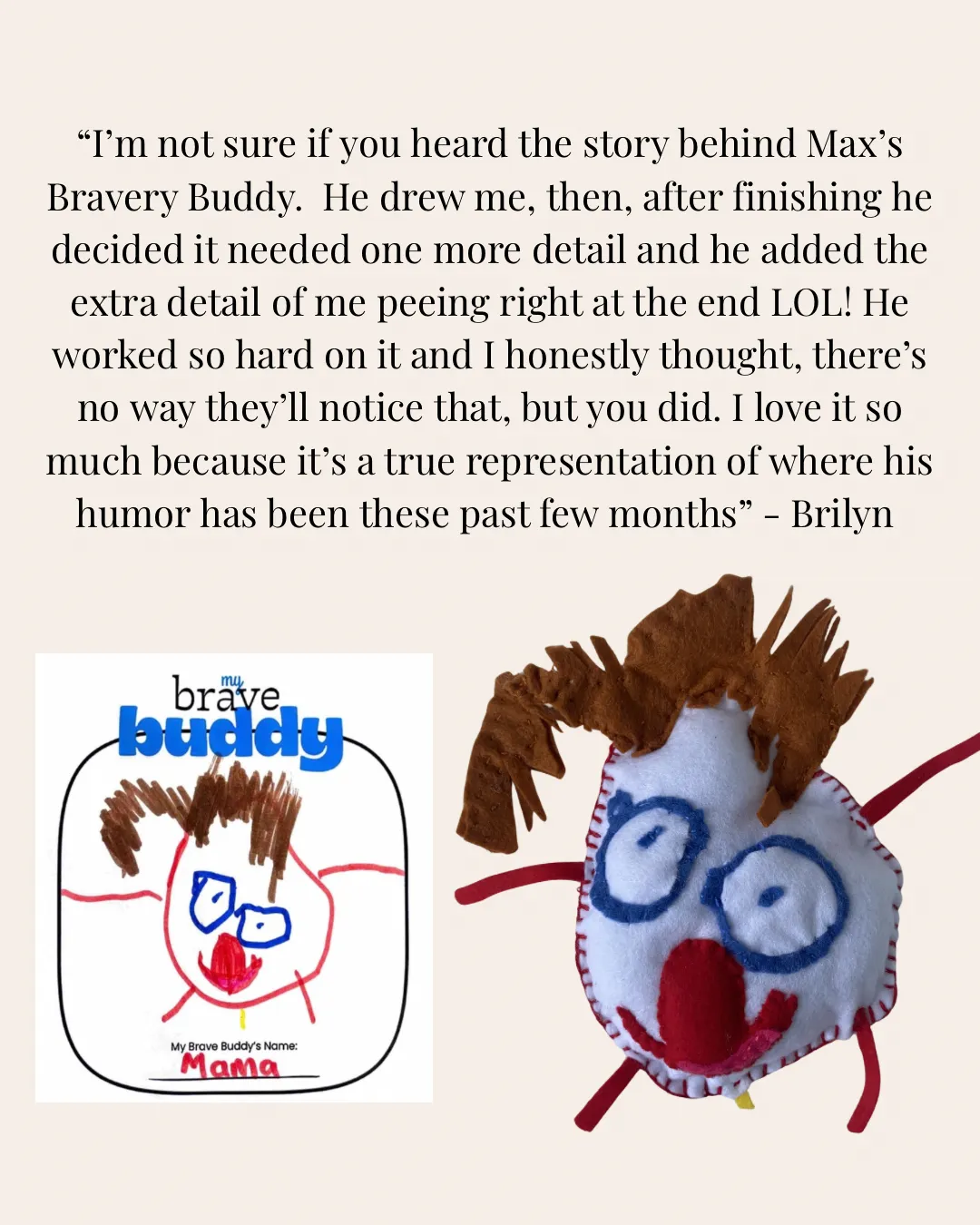Max's Brave Buddy story