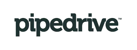 Pipedrive company logo in lowercase letters.