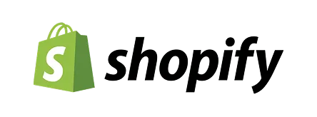 Shopify logo.
