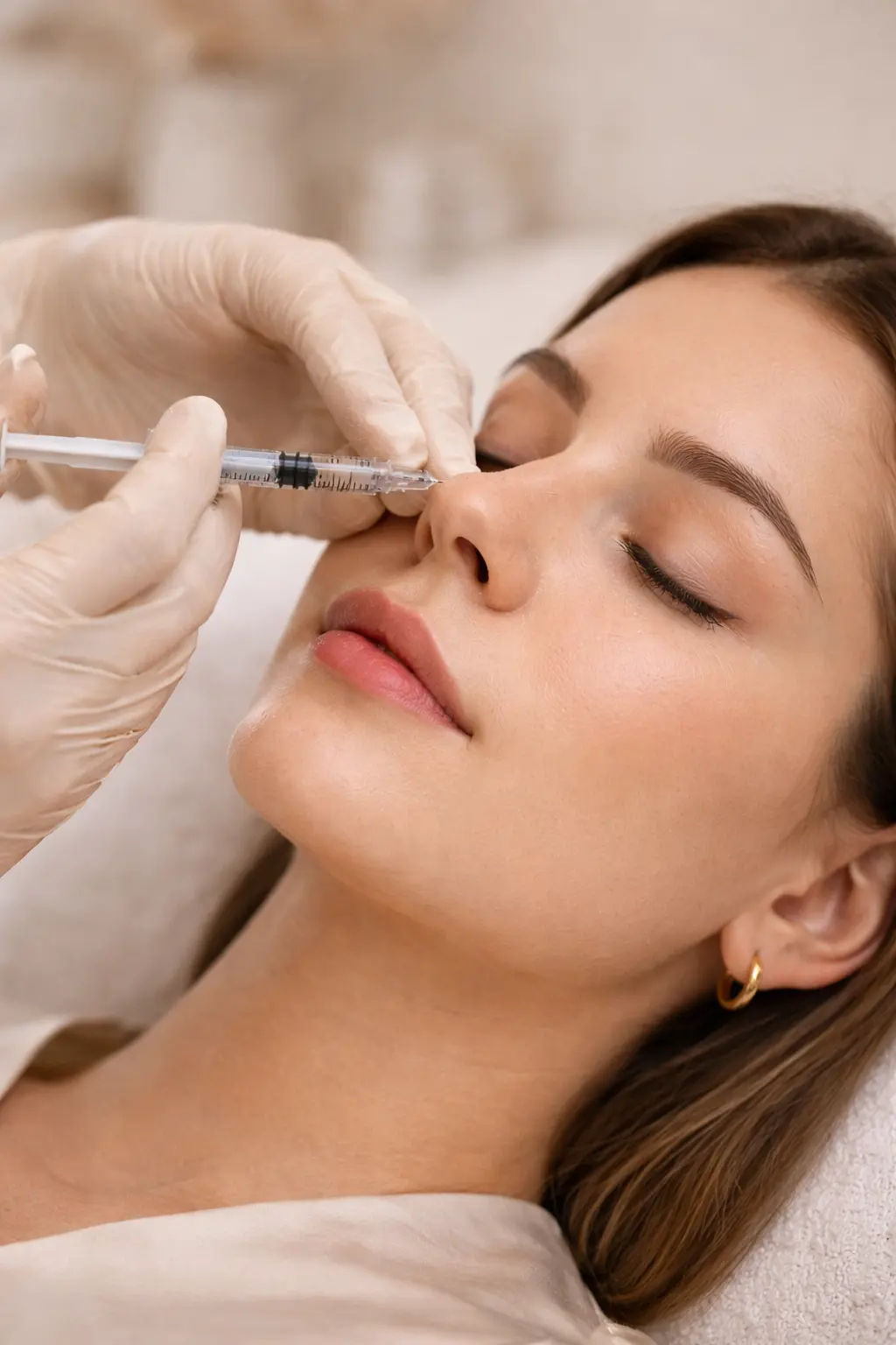 Facial balancing and aesthetic contour mapping treatment at GloLab Bellevue