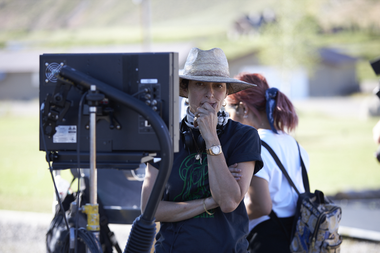 Lola Glaudini speaking in a video interview about starting to direct, setting a deadline, sharing her work, and receiving support from friends and peers. Gallery Modal Image