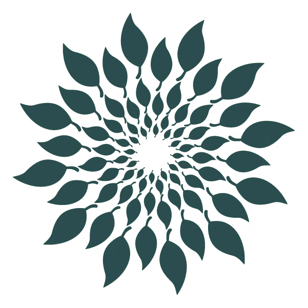 Mandala in Grün