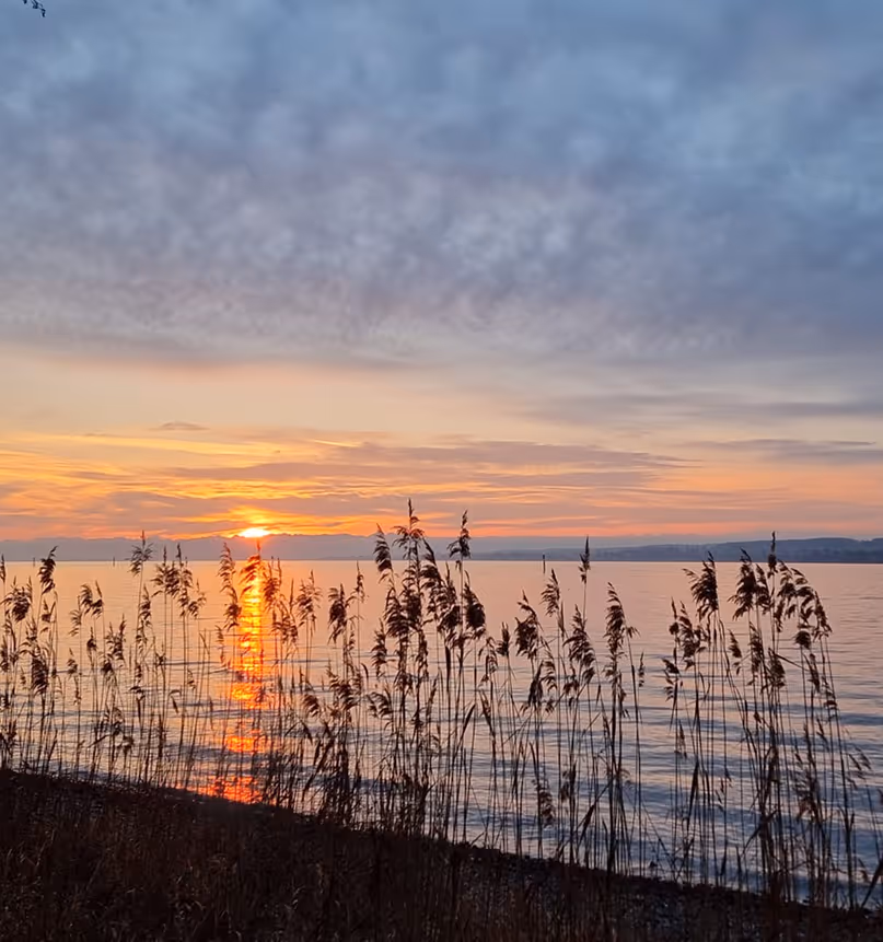 Sonnenuntergang am See