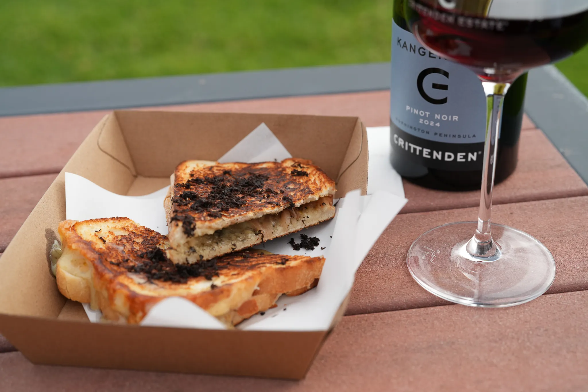 Toasties at Flinders Truffles