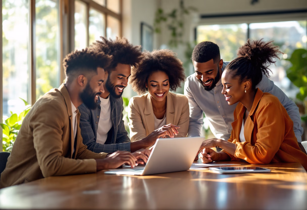 image of tech solutions demonstration (for a hr tech)