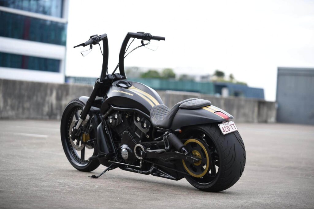 Motorcycle handlebar modifications