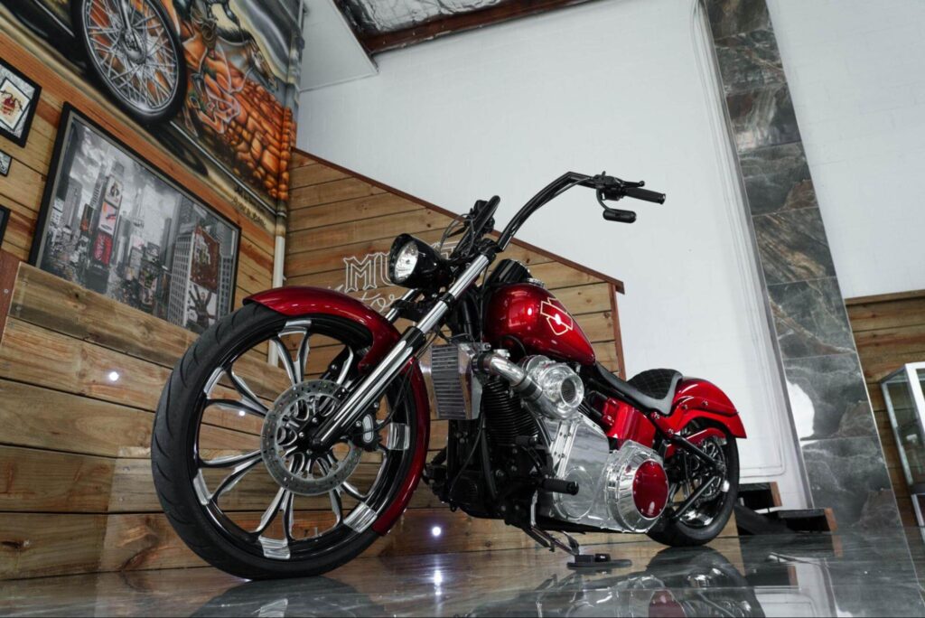 Motorcycle handlebar modifications
