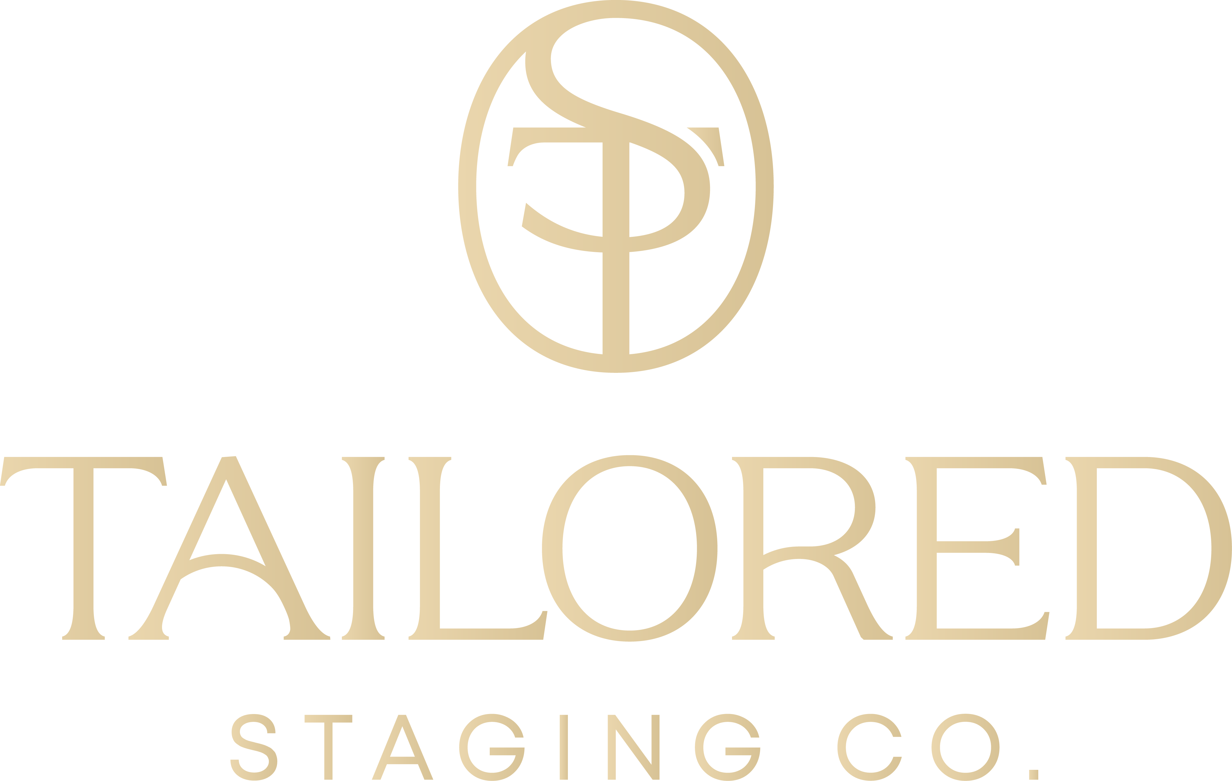 Tailored Staging Co. logo with stylized T and S letters inside a circle above the company name.