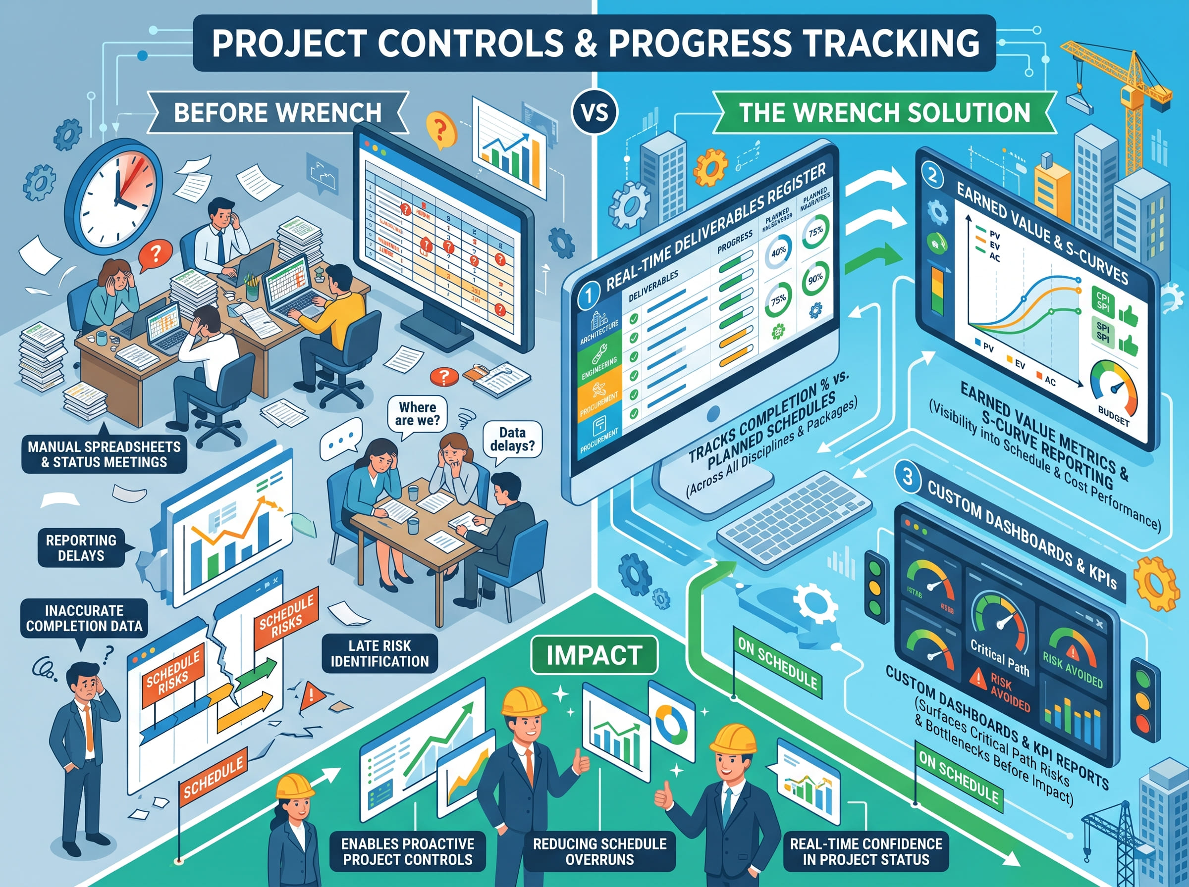 Infographic comparing cybersecurity incident response before and after implementing the Nuix solution, showing manual slow investigation with fragmented data on the left and streamlined, AI-assisted rapid ingestion, processing, and response with interactive visualizations on the right.