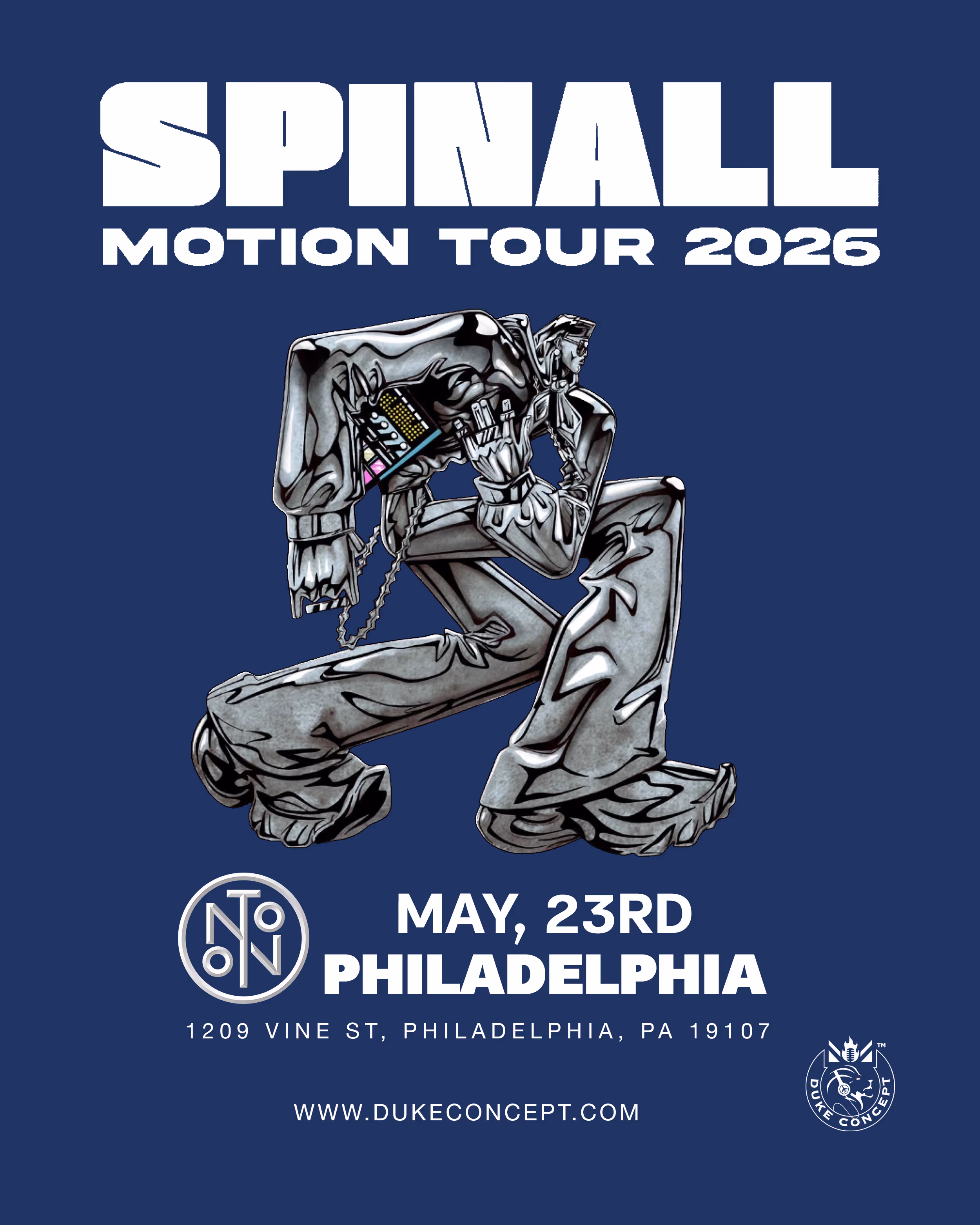 Spinall: Motion Tour 2026
