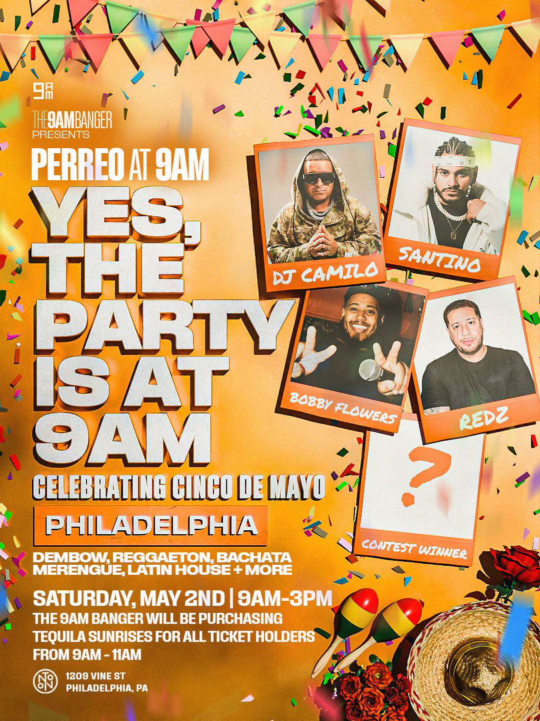 9AM Banger: Perreo at 9AM