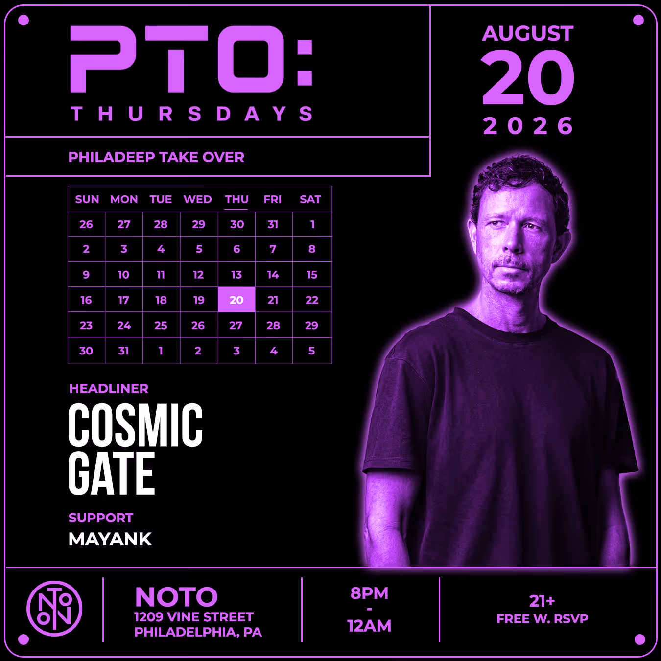 PTO Thursdays: Cosmic Gate