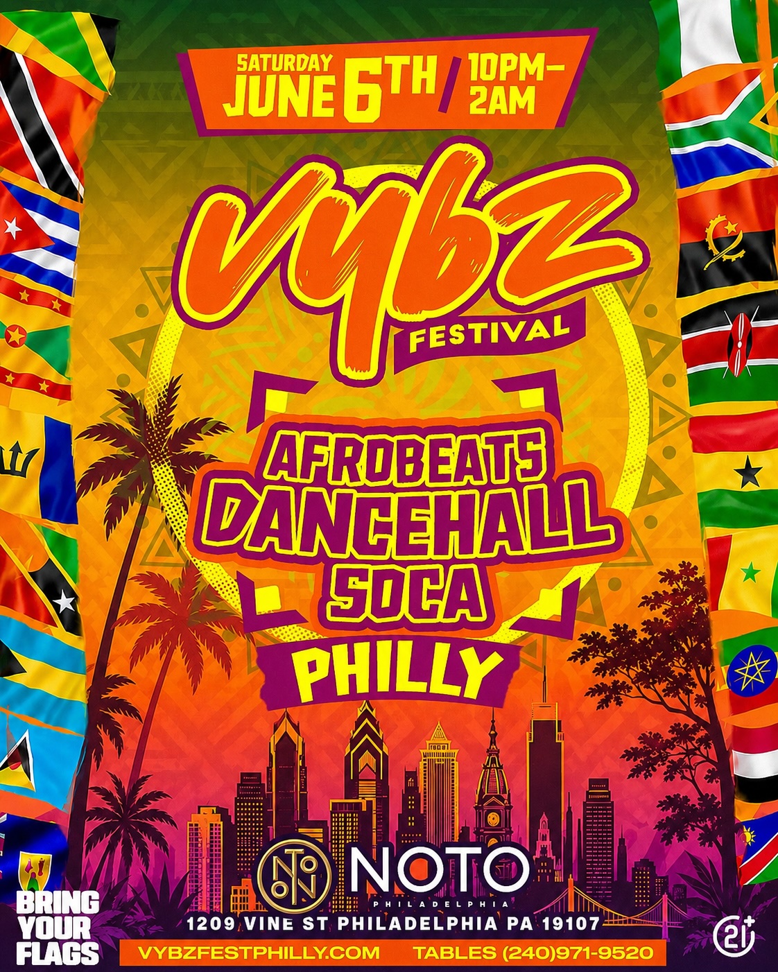 Vybz Festival: Afrobeats, Dancehall, Soca