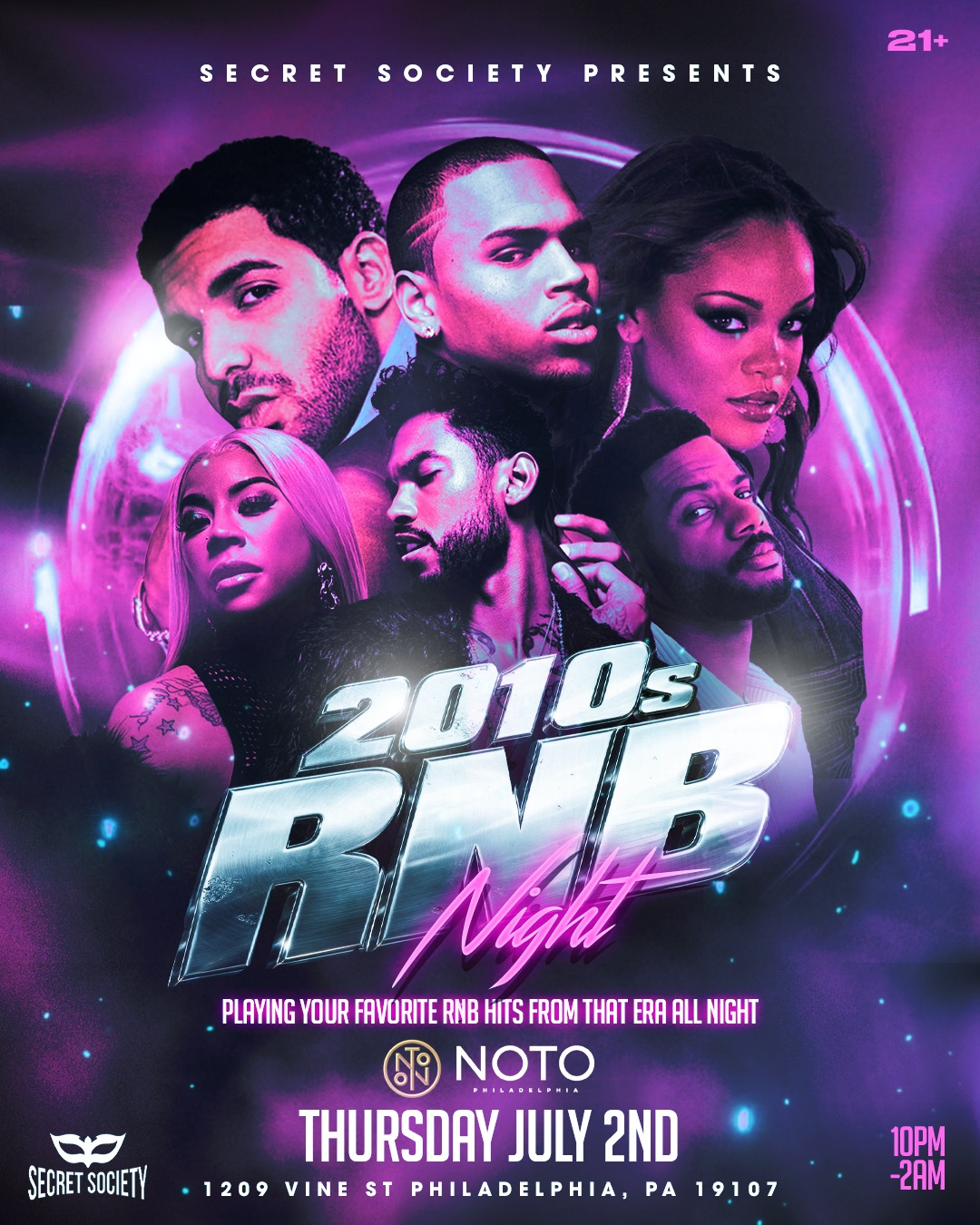 2010's RNB Night: Playing Your Favorite RNB Hits From That Era All Night!
