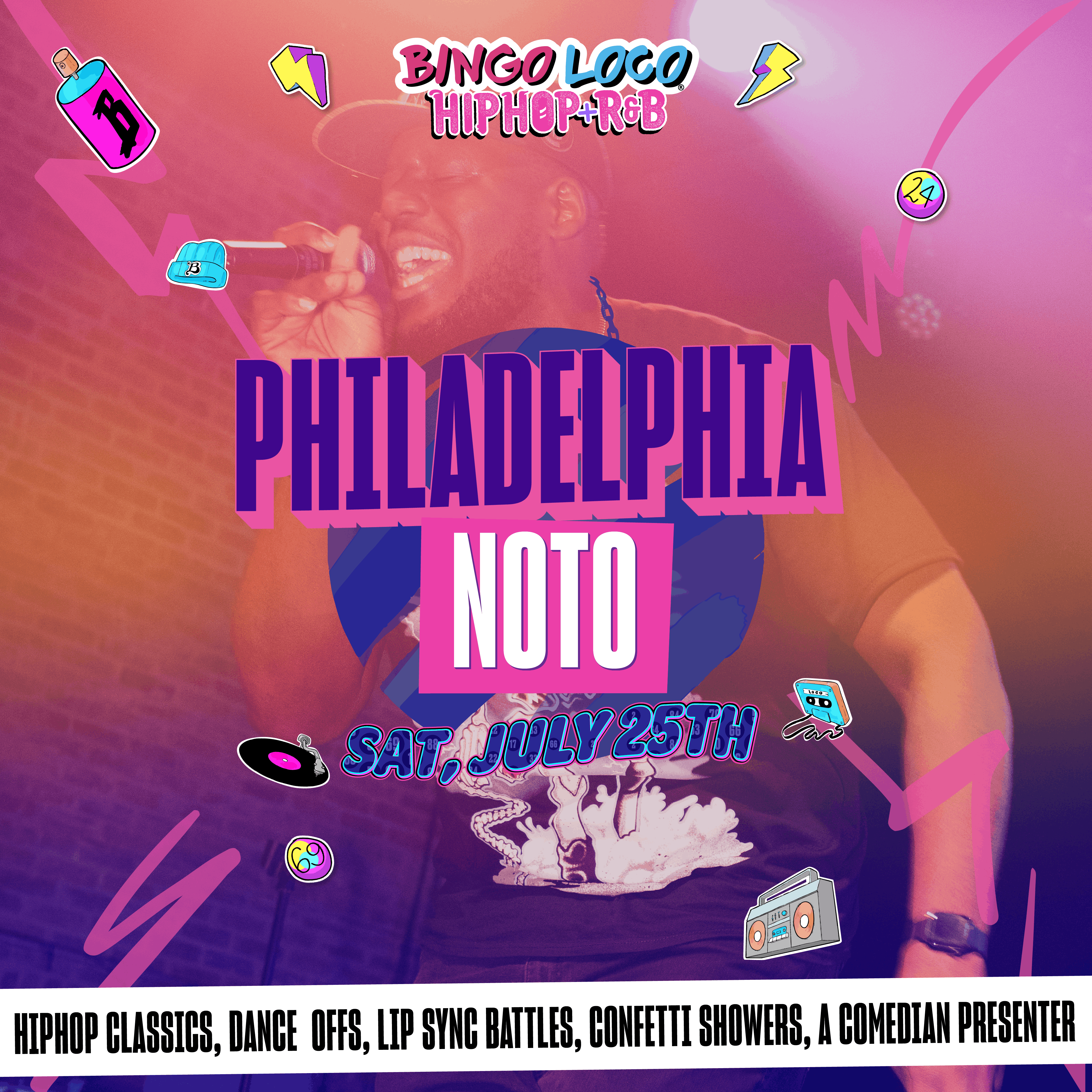 Bingo Loco: Hip Hop + R&B