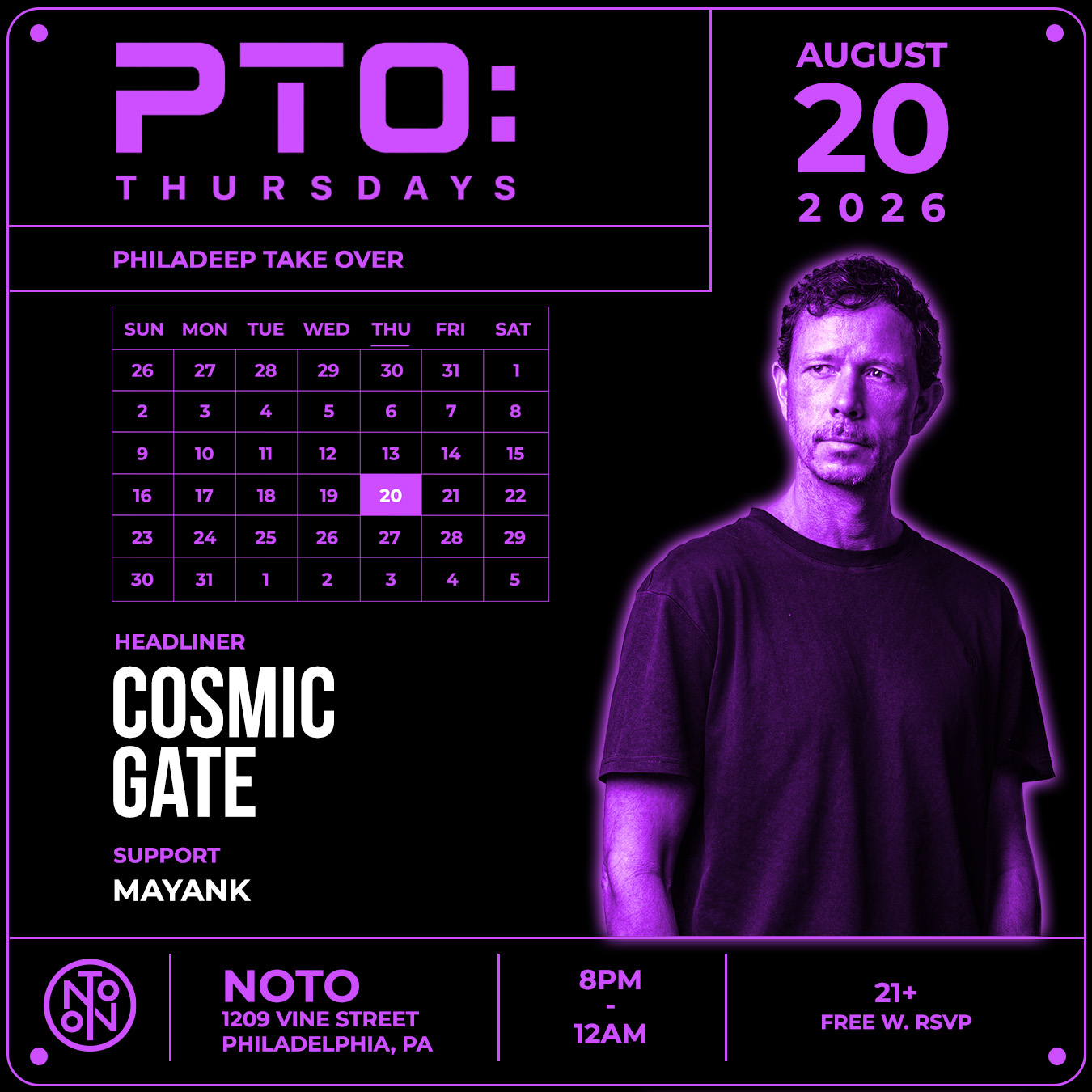 PTO Thursdays: Cosmic Gate