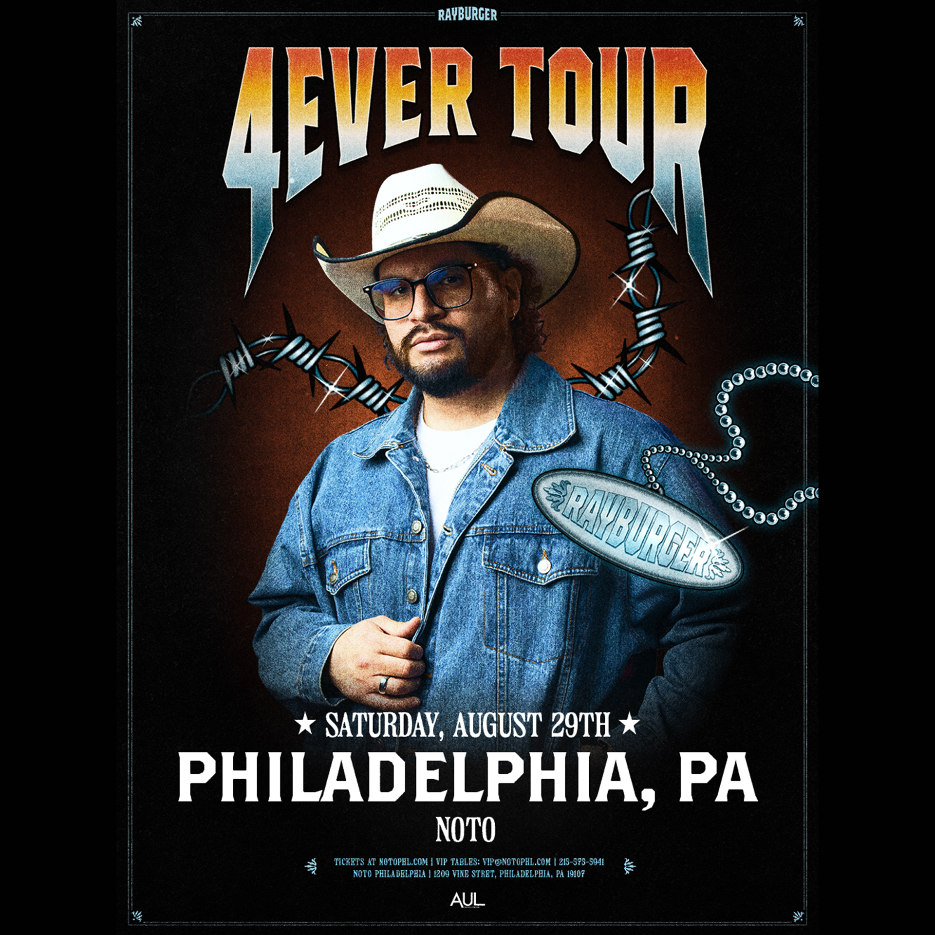 RAYBURGER: 4Ever Tour