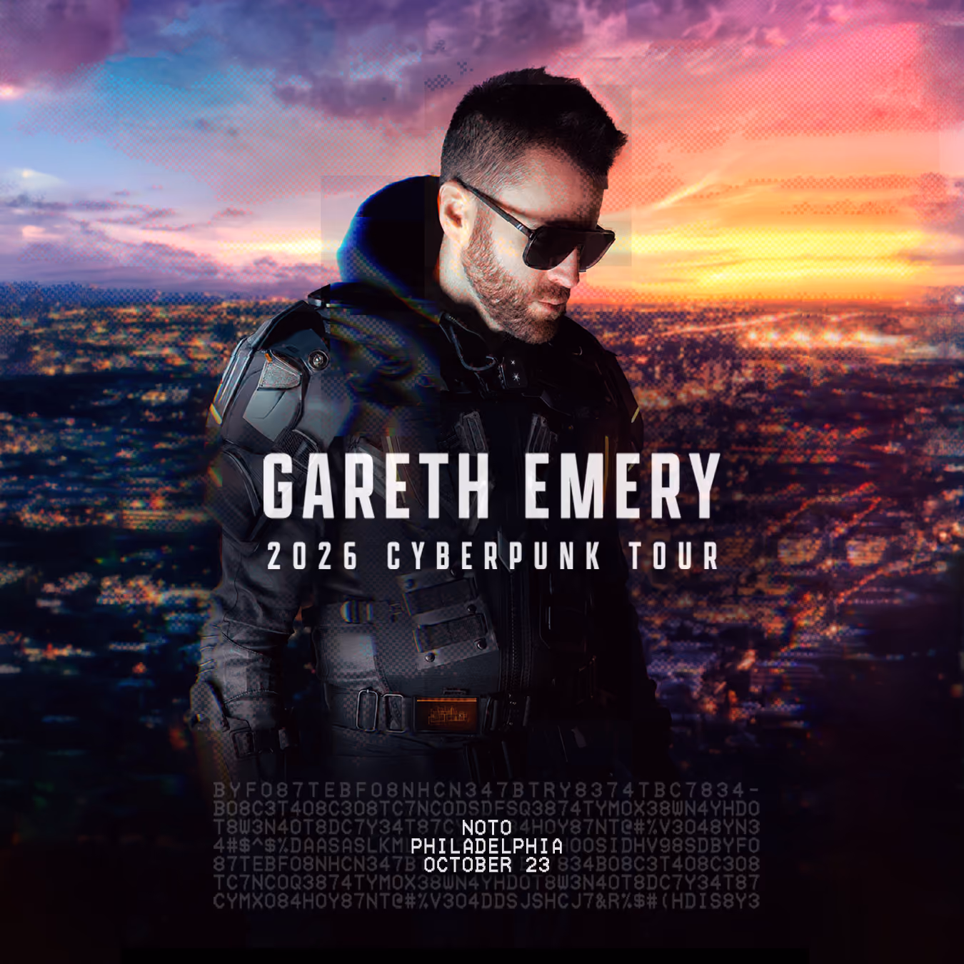 Gareth Emery: 2026 Cyberpunk Tour