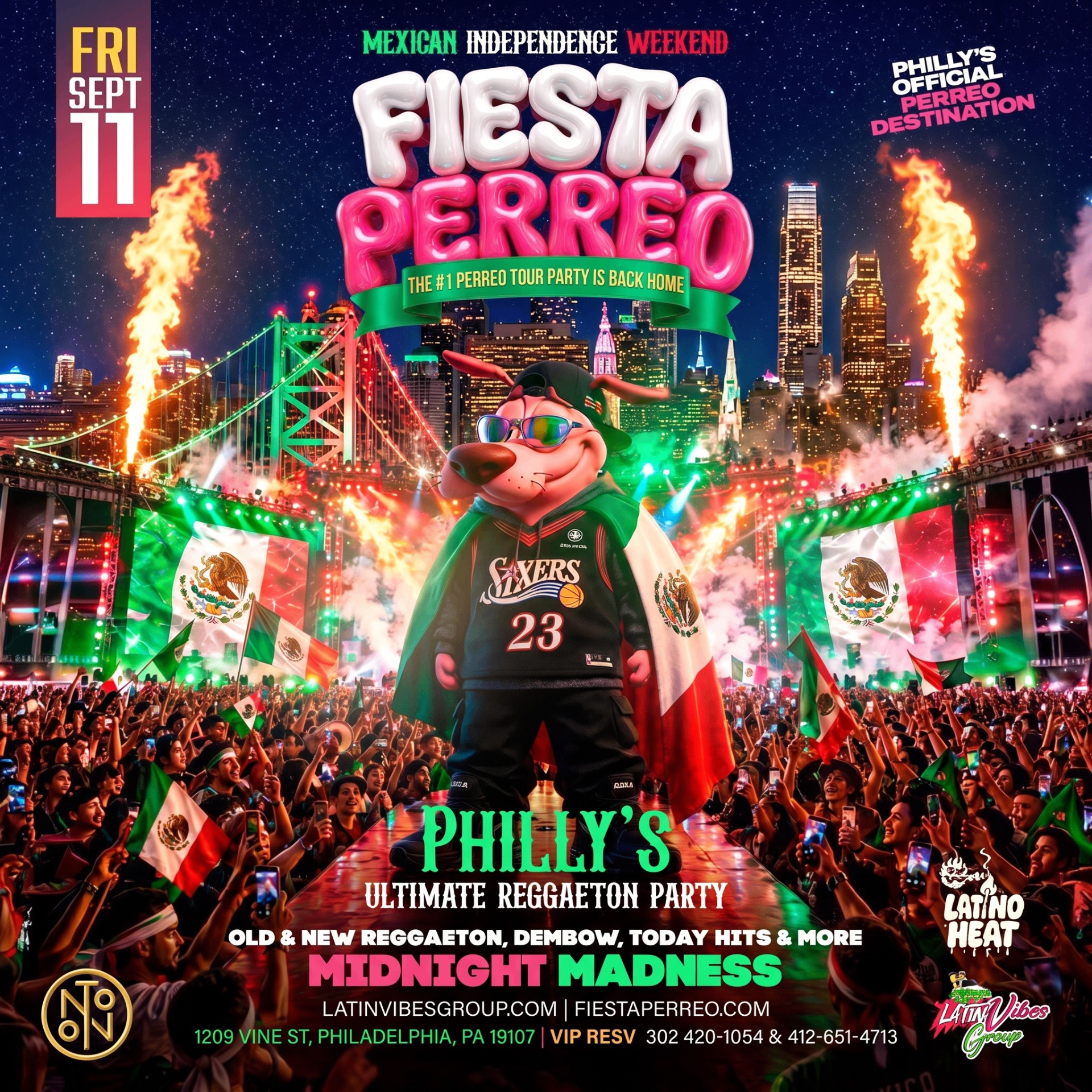 Fiesta Perreo: Mexican Independence Weekend