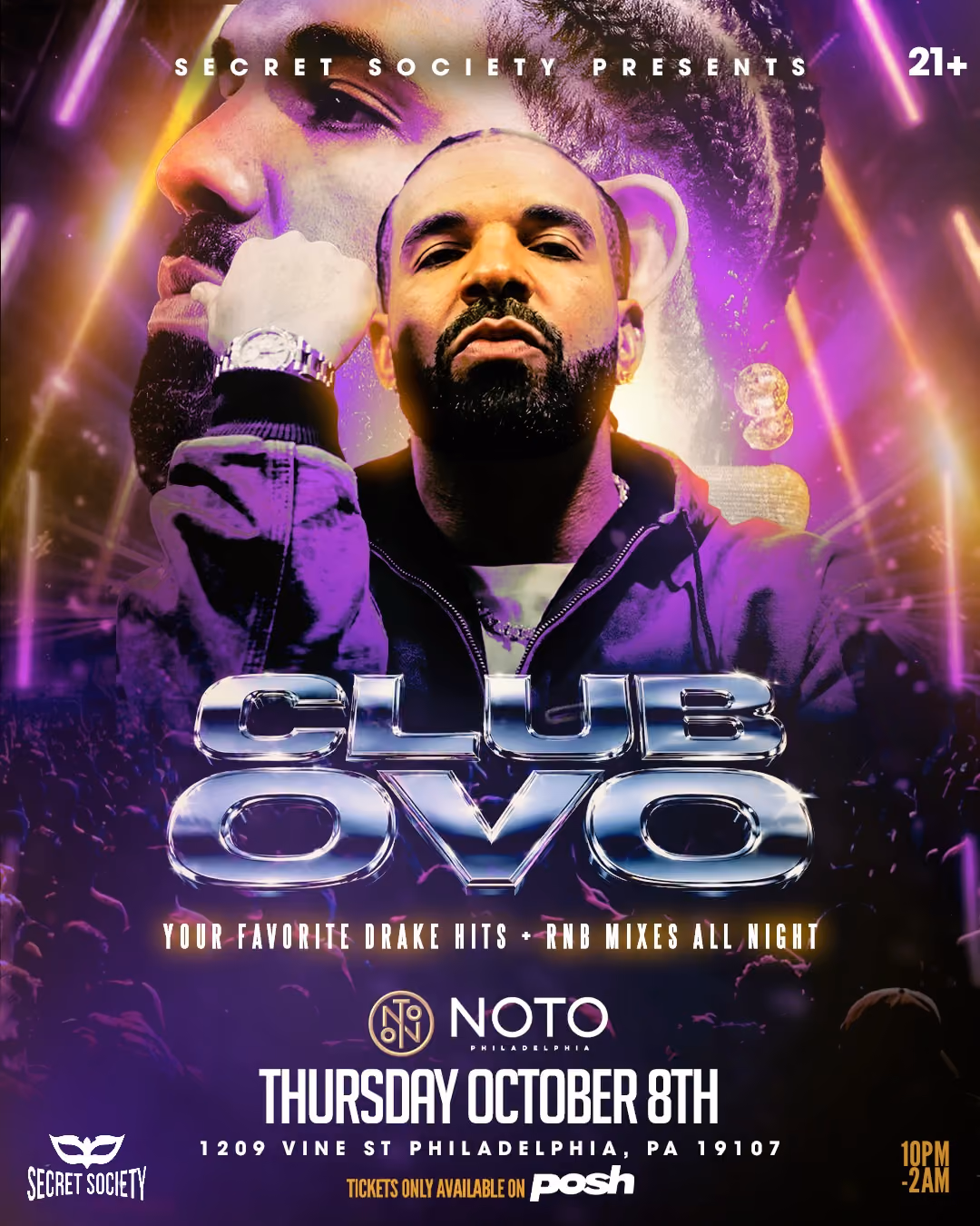Club Ovo: Your Favorite Drake Hits + RnB Mixes All Night