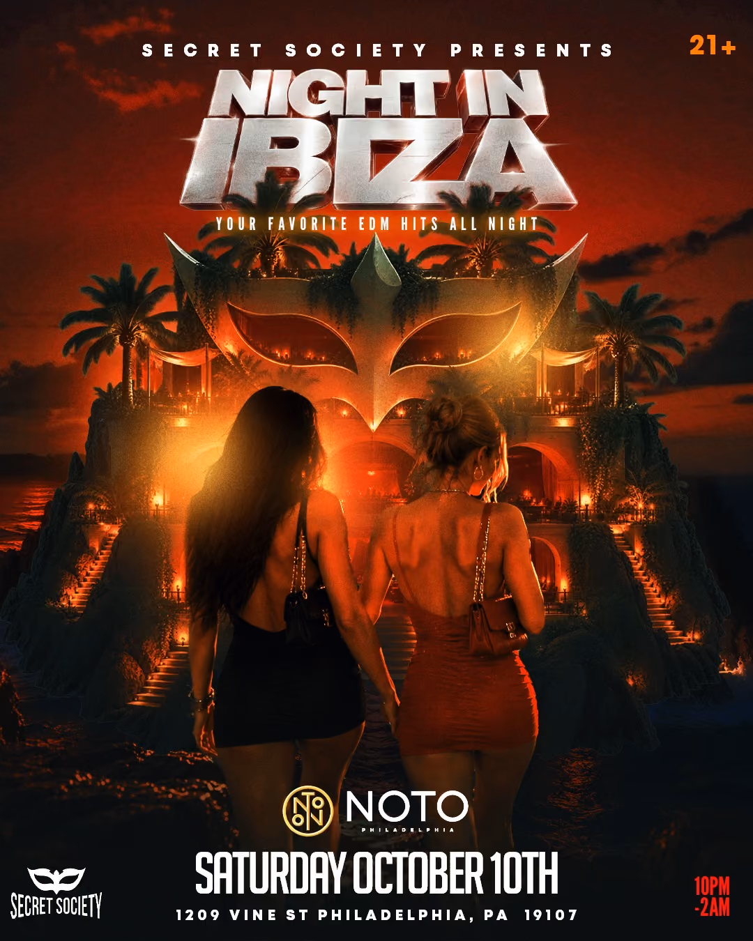 Night in Ibiza