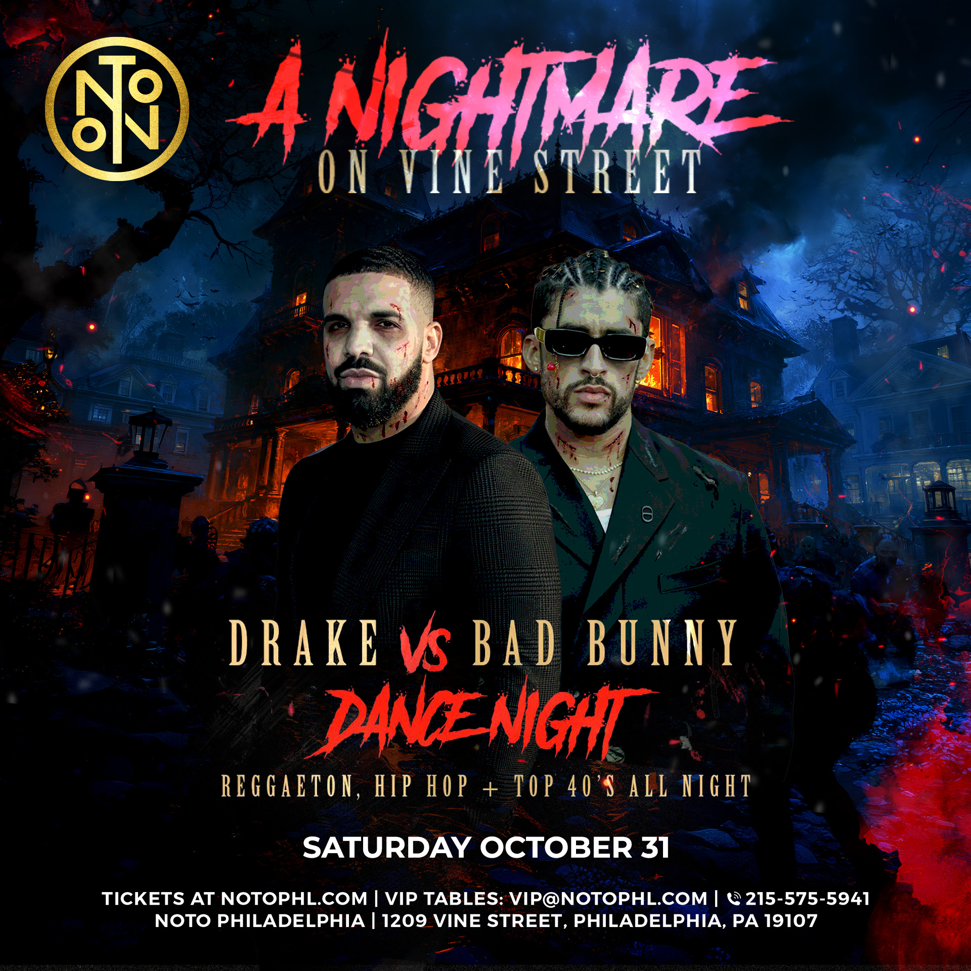 Nightmare on Vine Street: Drake vs Bad Bunny Dance Night