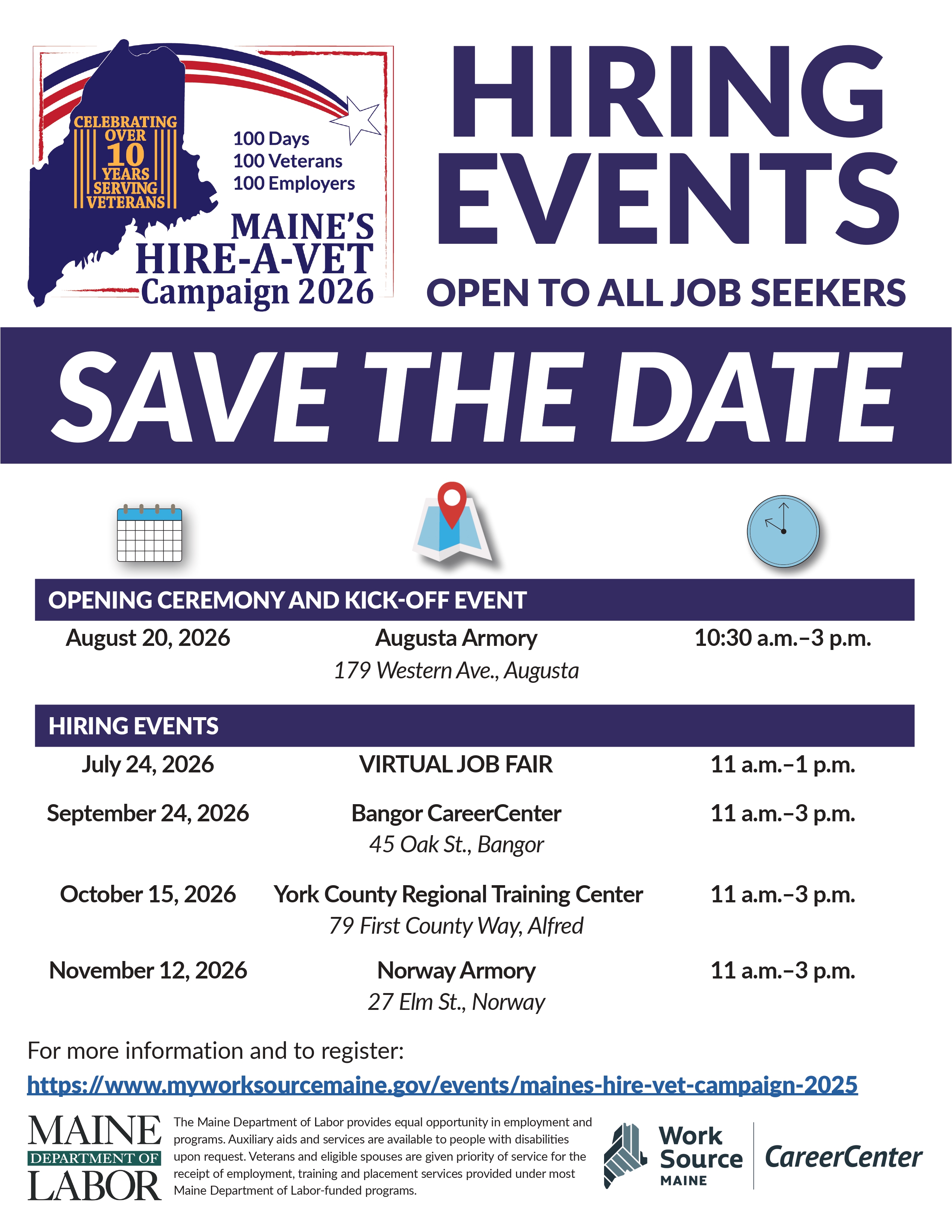 Hire-A-Vet Campaign 2026 – Opening Ceremony and Kick-Off Event