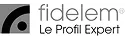 Logo de Fidelem avec le texte Le Profil Expert.