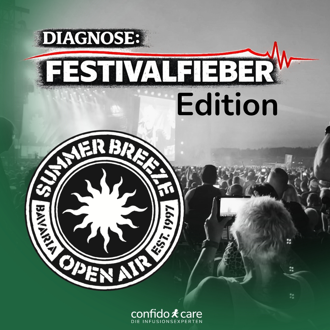 Podcast-Cover Diagnose Festivalfieber Edition zur Folge über das Summer Breeze Open Air