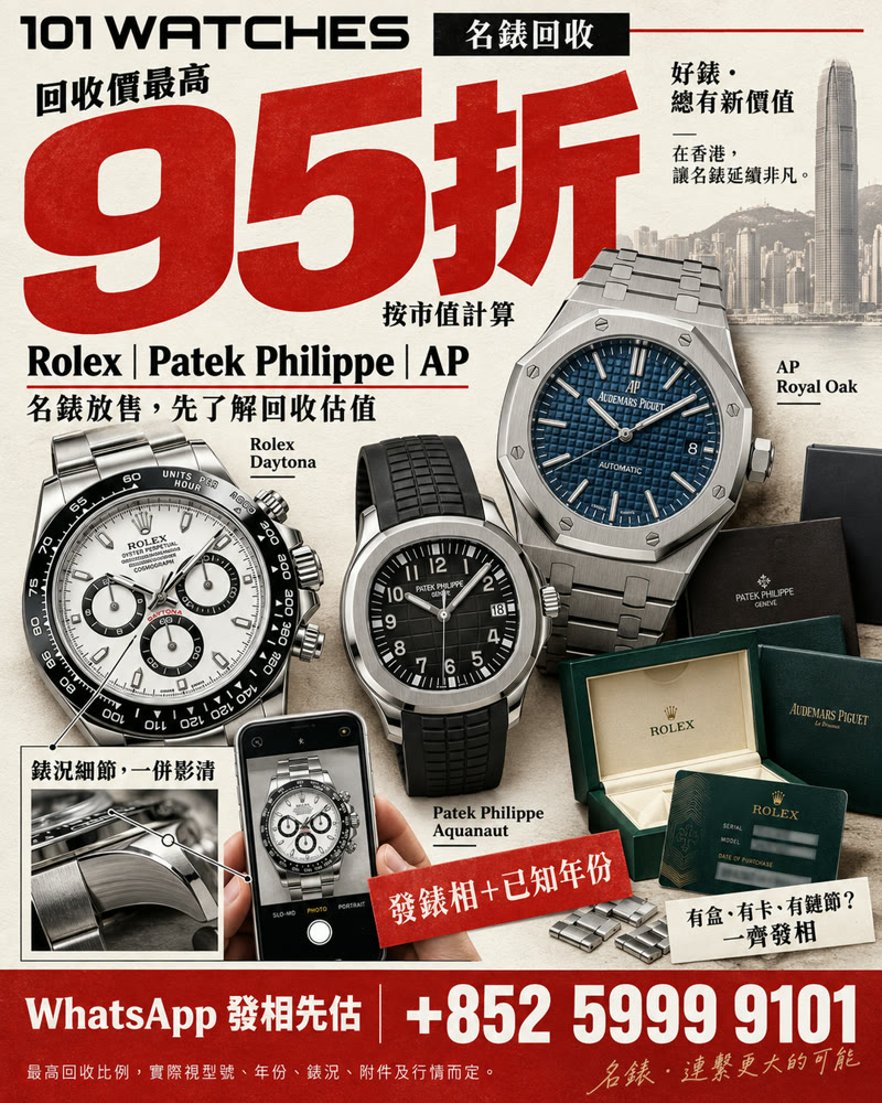101 Watches creative by CLS Studio