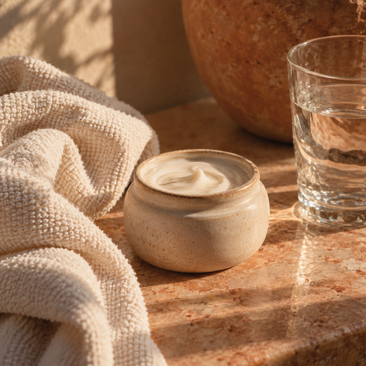Mira photographic mood concept: Tactile care
