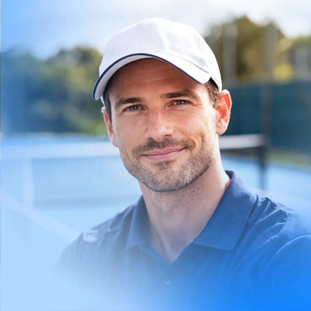 Tennis Coach Photo