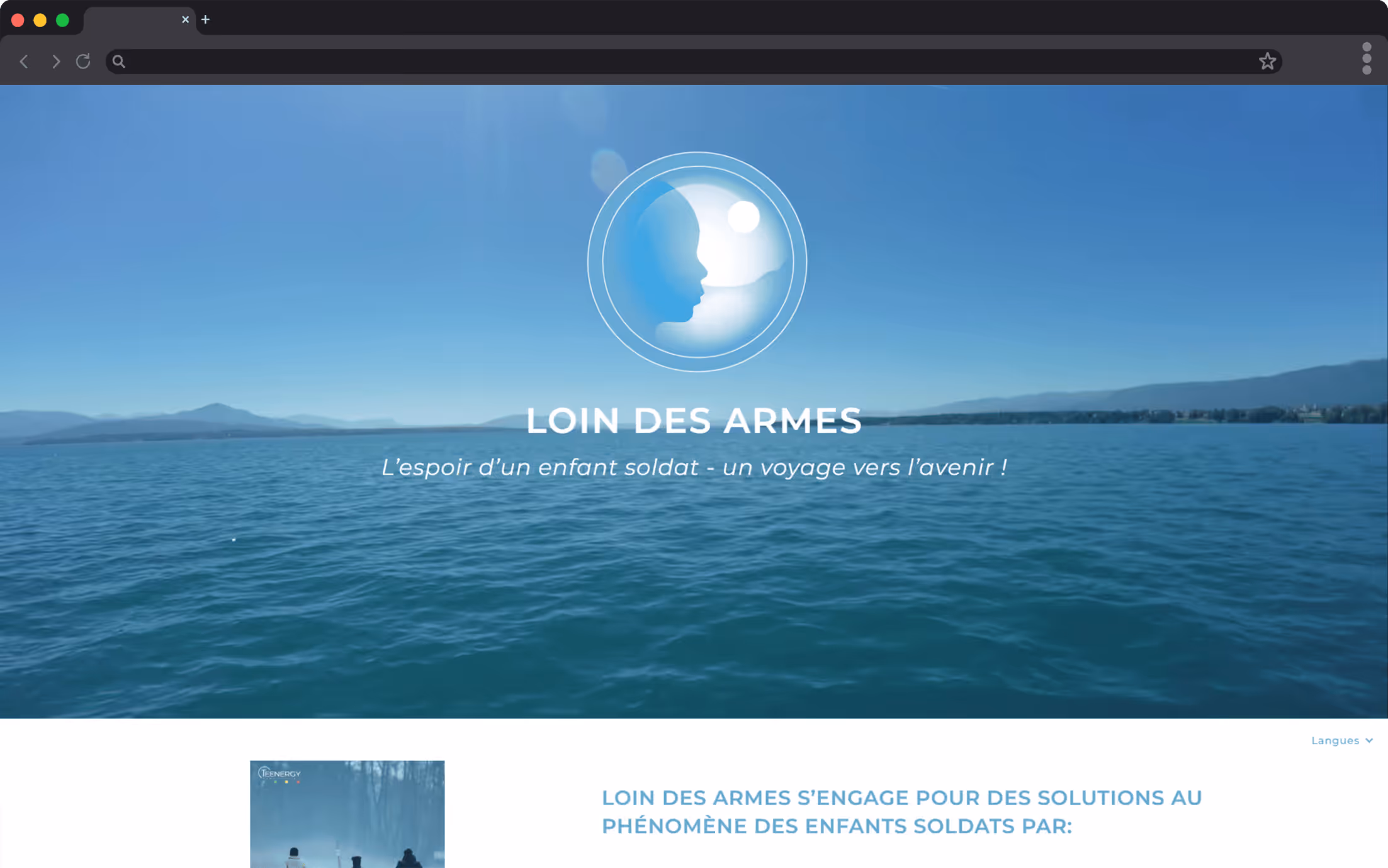 Loin des armes site web