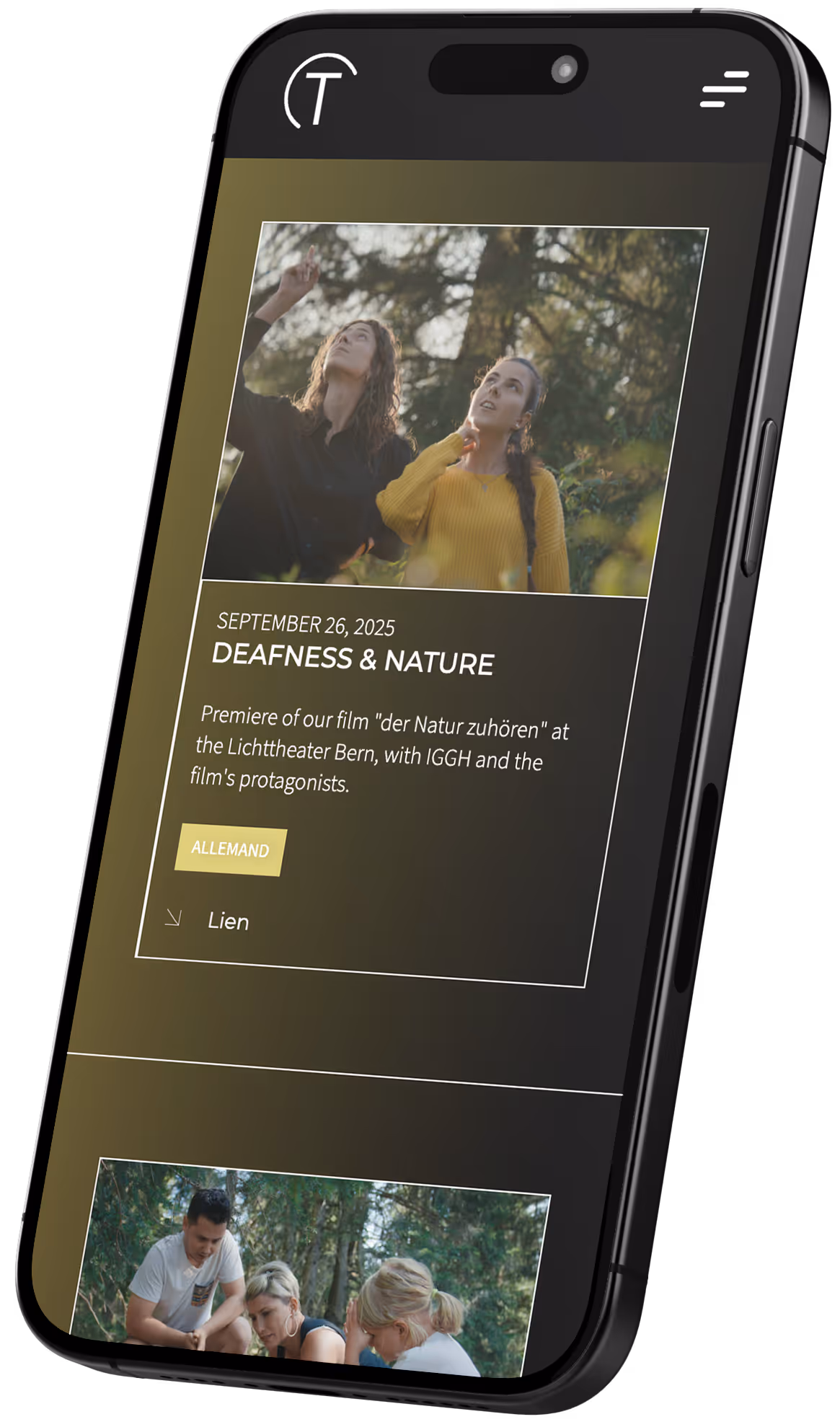 Teenergy site web responsive