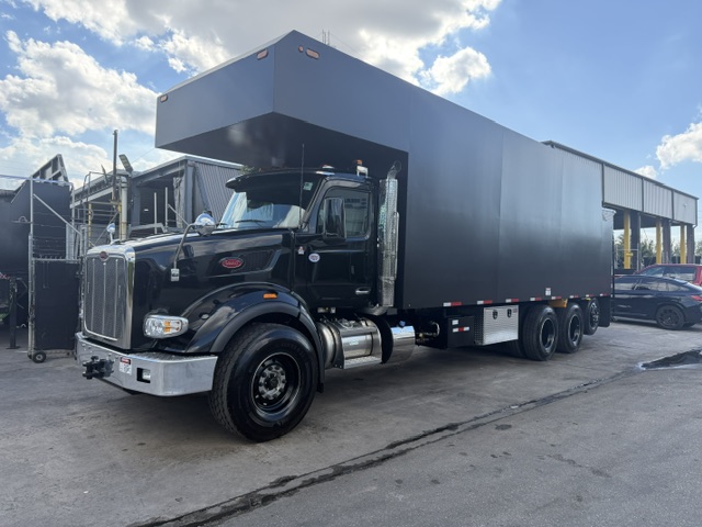 2027 Peterbilt 567 82 yard rear mount grapple trucks 