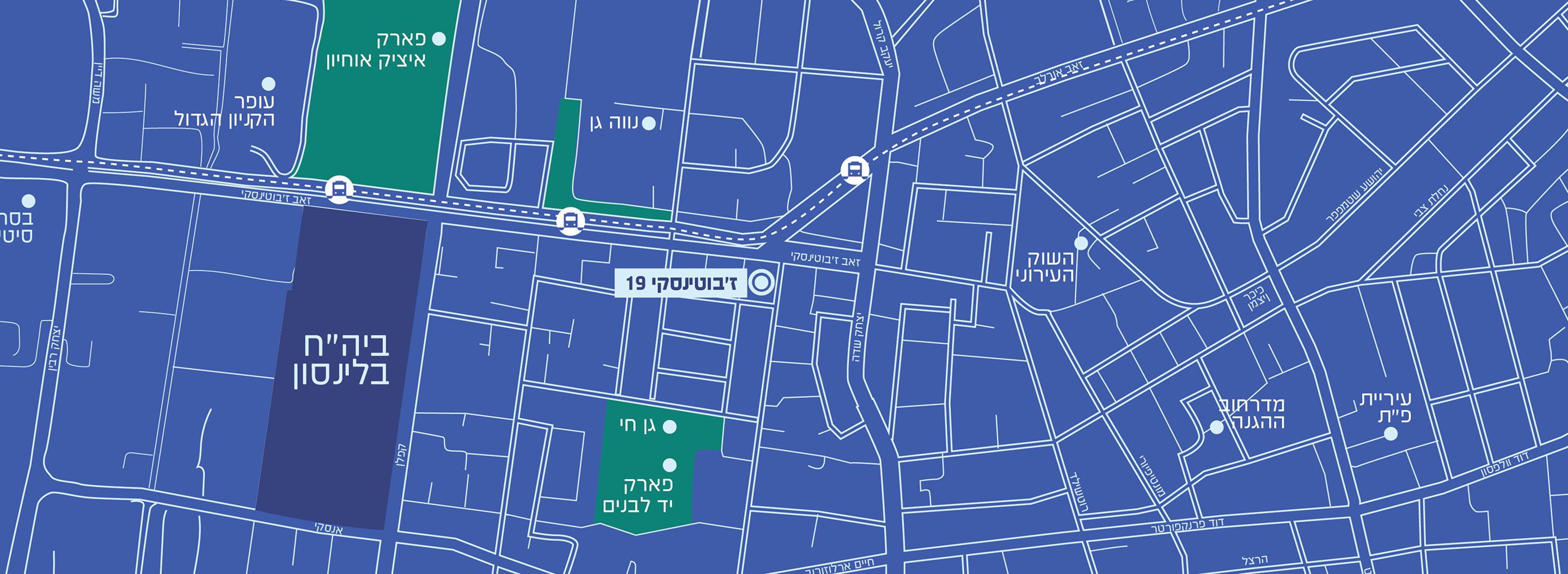 Map of Dizengoff 19 Petah Tikva