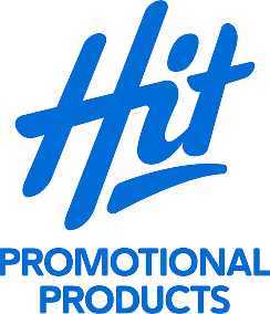 Hit Promotional Products company logo in blue text.