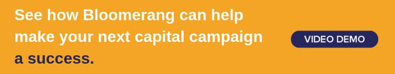 Get a free demo of the Bloomerang software.