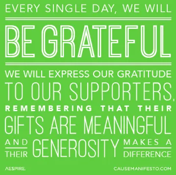 Actions Speak Louder Than Words In Fundraising