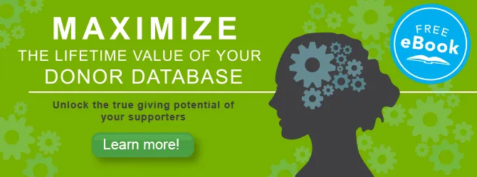 maximize the lifetime value of your donor database ebook