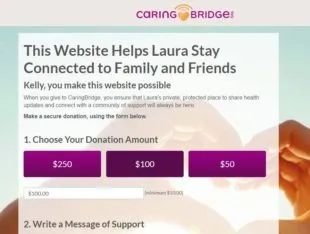 This is an example of a test to determine effective suggested donations.
