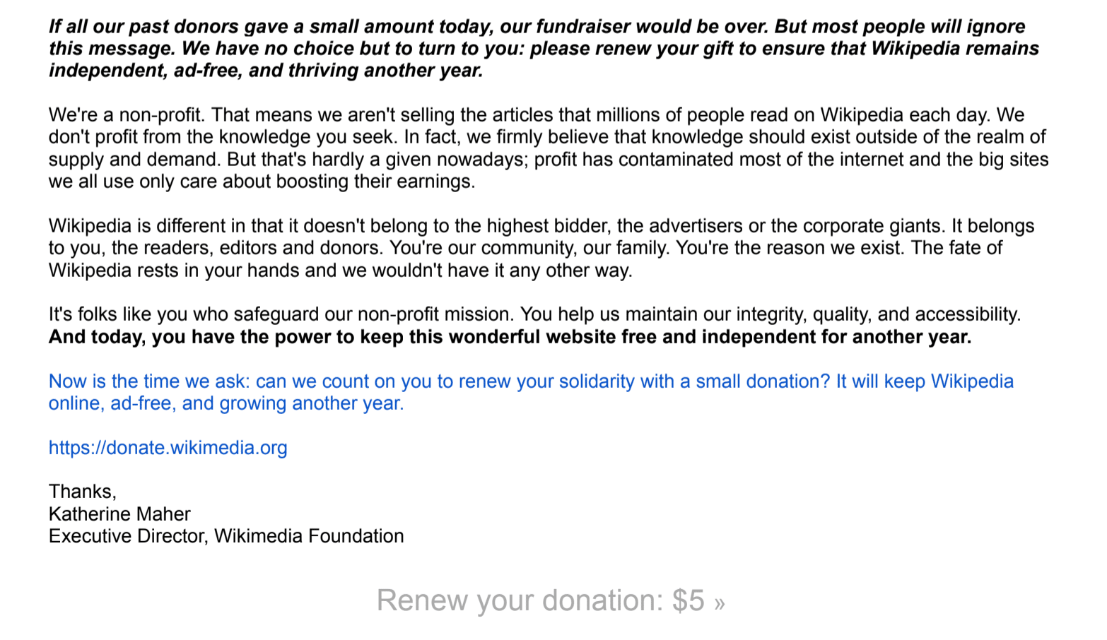 email screenshot